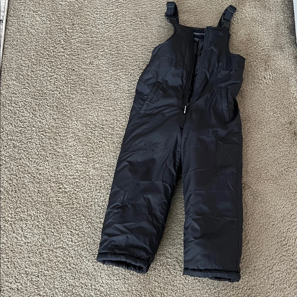 Boys London fog coat and snow pant bib matching set - Picture 8 of 12